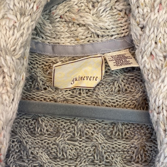 Anthropologie Guinevere Shawl Collar Knitted Cardigan - Picture 2 of 8